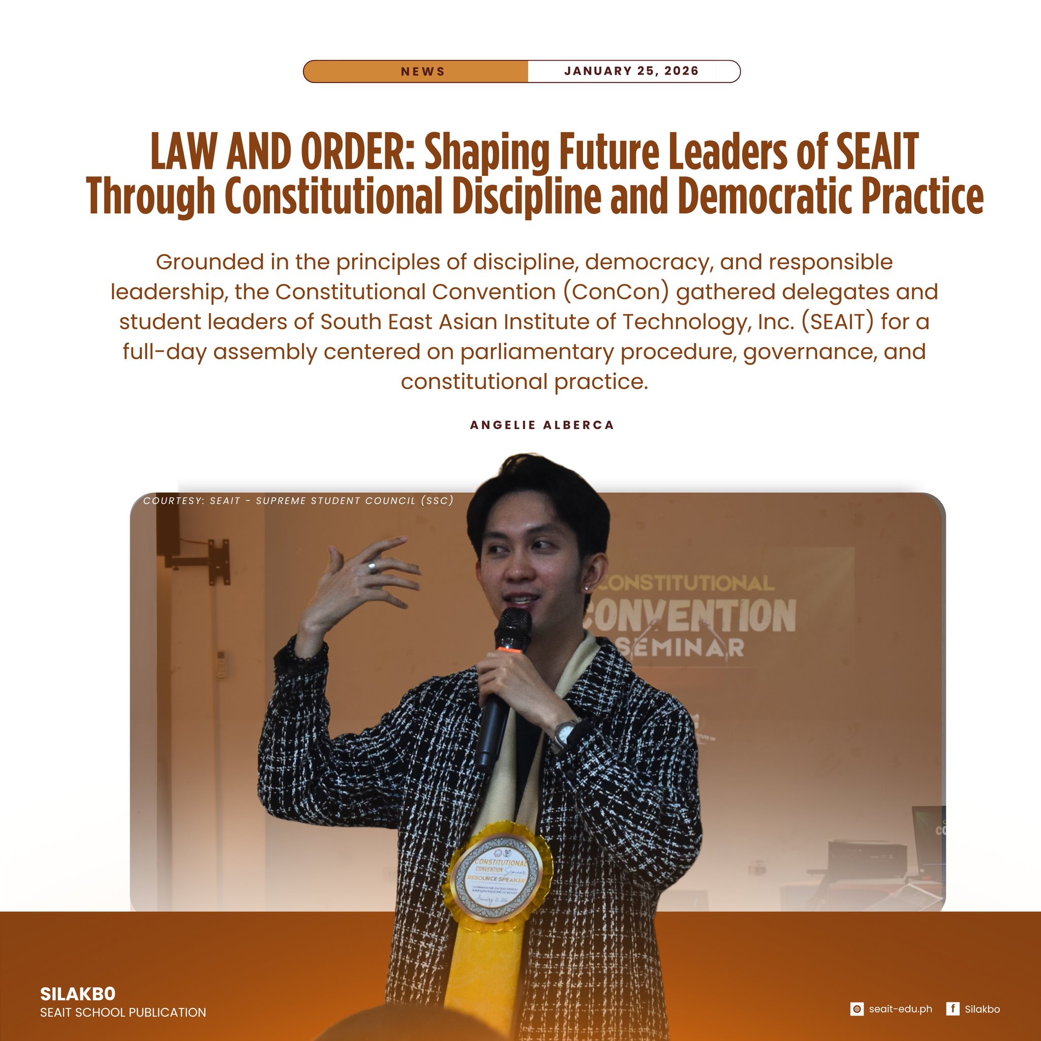 𝗟𝗔𝗪 𝗔𝗡𝗗 𝗢𝗥𝗗𝗘𝗥 | 𝗦𝗵𝗮𝗽𝗶𝗻𝗴 𝗙𝘂𝘁𝘂𝗿𝗲 𝗟𝗲𝗮𝗱𝗲𝗿𝘀 𝗼𝗳 𝗦𝗘𝗔𝗜𝗧 𝗧𝗵𝗿𝗼𝘂𝗴𝗵 𝗖𝗼𝗻𝘀𝘁𝗶𝘁𝘂𝘁𝗶𝗼𝗻𝗮𝗹 𝗗𝗶𝘀𝗰𝗶𝗽𝗹𝗶𝗻𝗲 𝗮𝗻𝗱 𝗗𝗲𝗺𝗼𝗰𝗿𝗮𝘁𝗶𝗰 𝗣𝗿𝗮𝗰𝘁𝗶𝗰𝗲